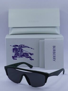 Burberry BE4460U 4170/71 Shield Sunglasses - Green